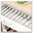Bar Cart Rolling Kitchen Island with Wine Rack