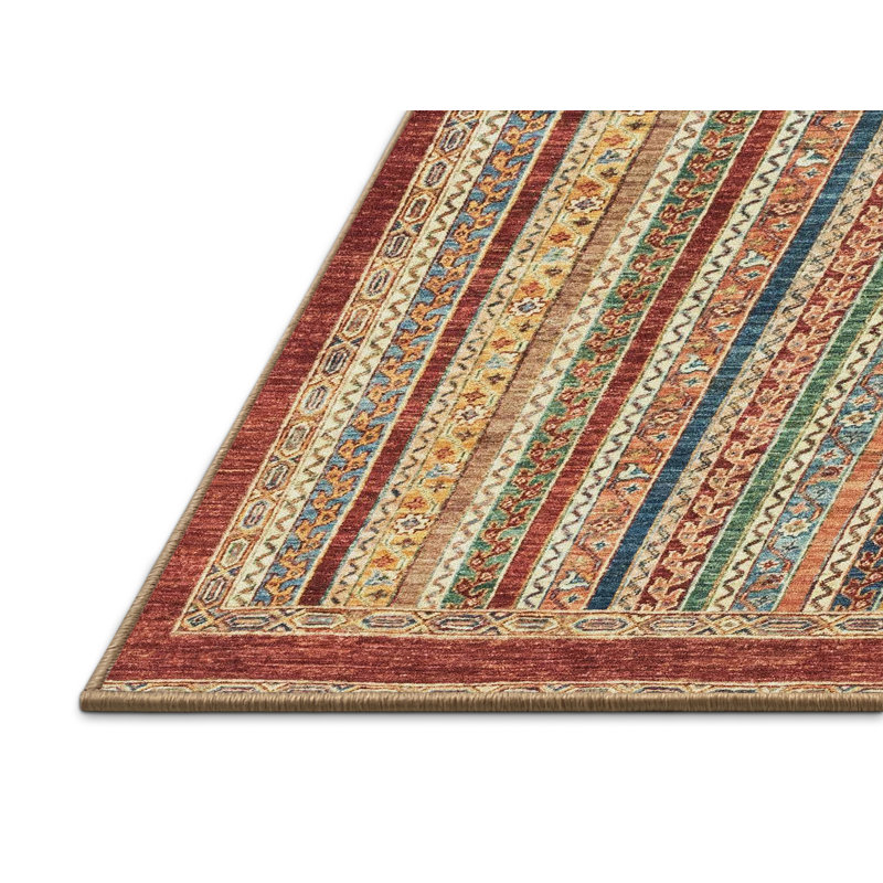 Abstract Indoor Rug, Rectangle 4' x 6'
