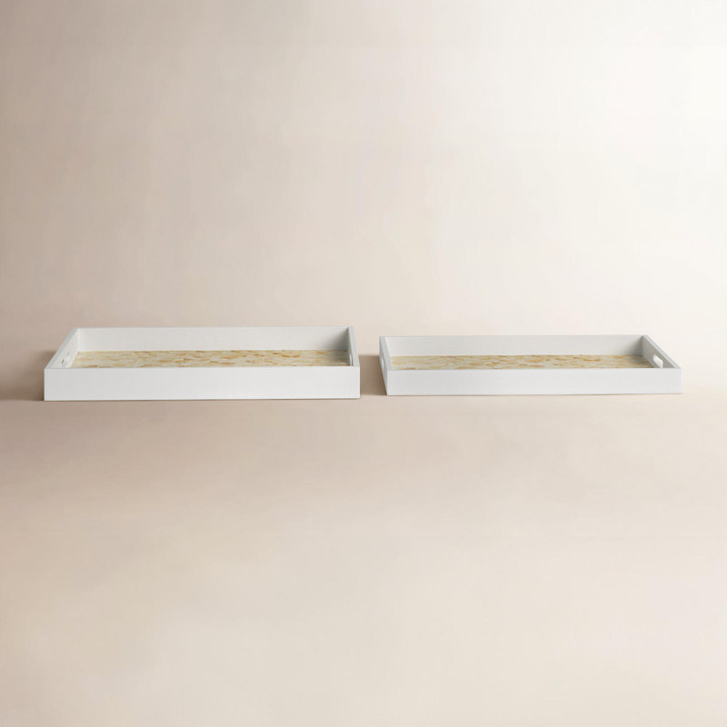 Ensemble de plateaux de service 2 pièces Dalton