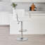 Caylee Swivel Upholstered Adjustable Height Counter Stool with Metal Frame-17936070