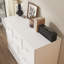 Armoire-lit, armoire-lit cubique multifonctionnel avec station de charge USB, commode murale mobile en bois massif avec tiroirs de rangement pour chambre à coucher, bureau