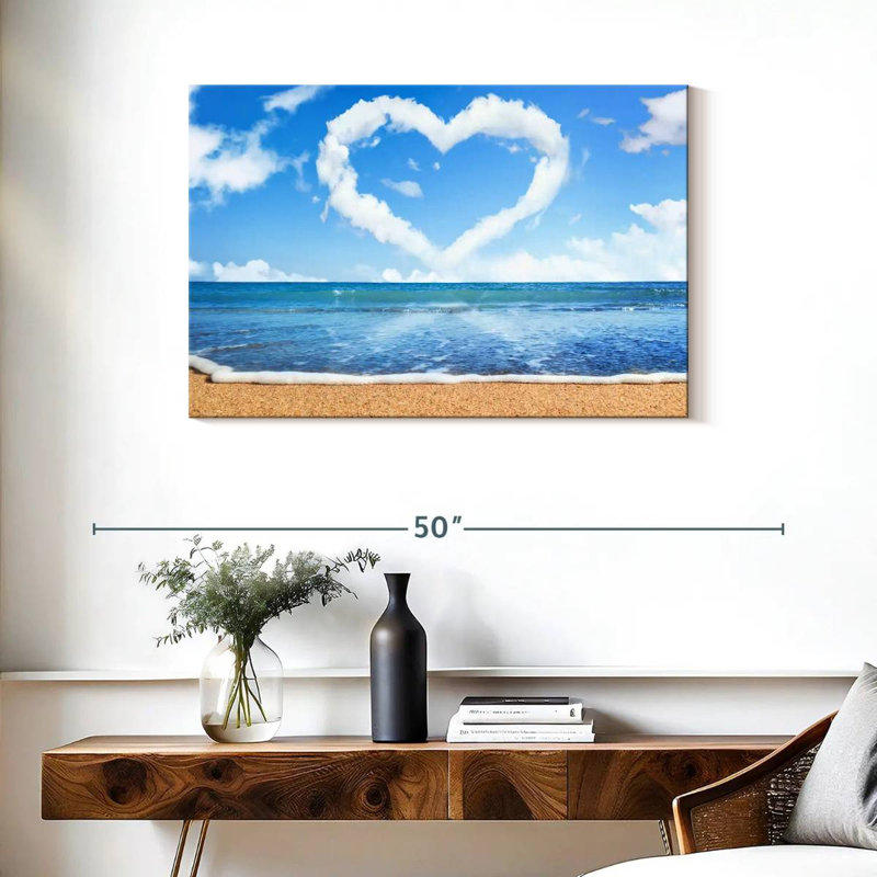 Alvord Love The Sea, H 24 po x l 36 po