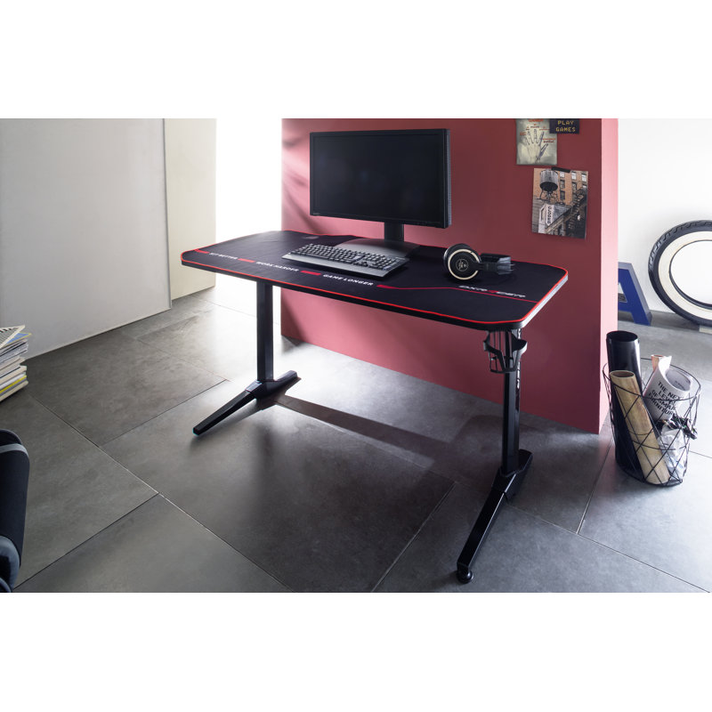 Metal Base Computer Desk