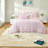 Pink Floral Bedding Sets, Twin/Twin XL Microfiber Set for Cozy Bedrooms