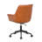 Banski Faux Leather Office Chair with Metal Base-550891023