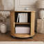Table de bout cylindrique Mid Century