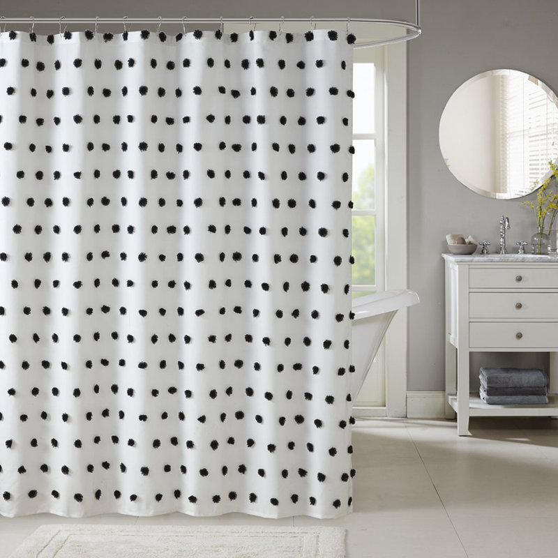 Shower Curtain, Black