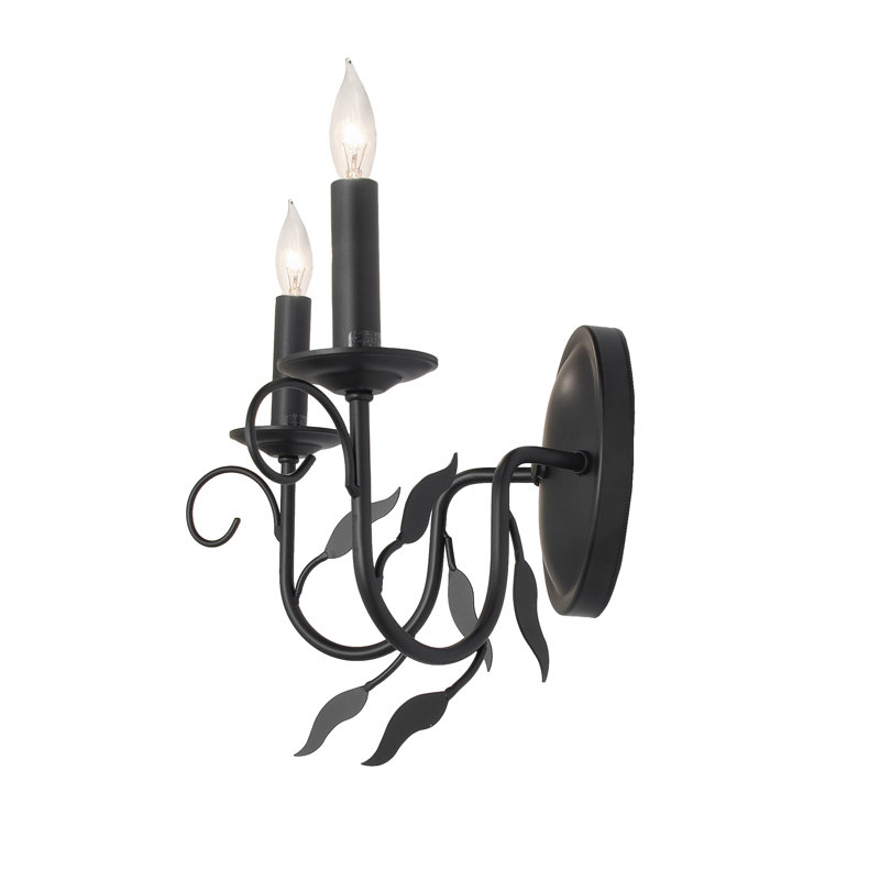 14" Wide Bordeaux 2 Light Wall Sconce