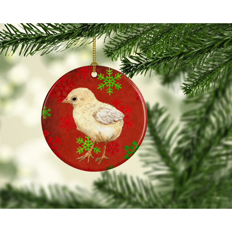 Ornement figurine suspendu en céramique de noël pour les fêtes baby