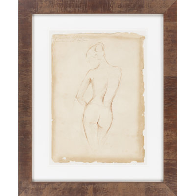 « antique figure study ii », impression encadrée