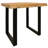 Sycamore Rustic Solid Wood End Table With Live Edge In A Natural Finish