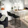 Julienn bar Stools with Back, Coutner Height Barstools for kitchen Island