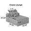 Chaise en chenille avec 2 coussins-2045439587