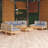 Lashanique 7 - Person Patio Conversation Set with Cushions-370109557-370109556