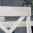 Gelacio Solid Wood Cross Back Side Chair-2082351664