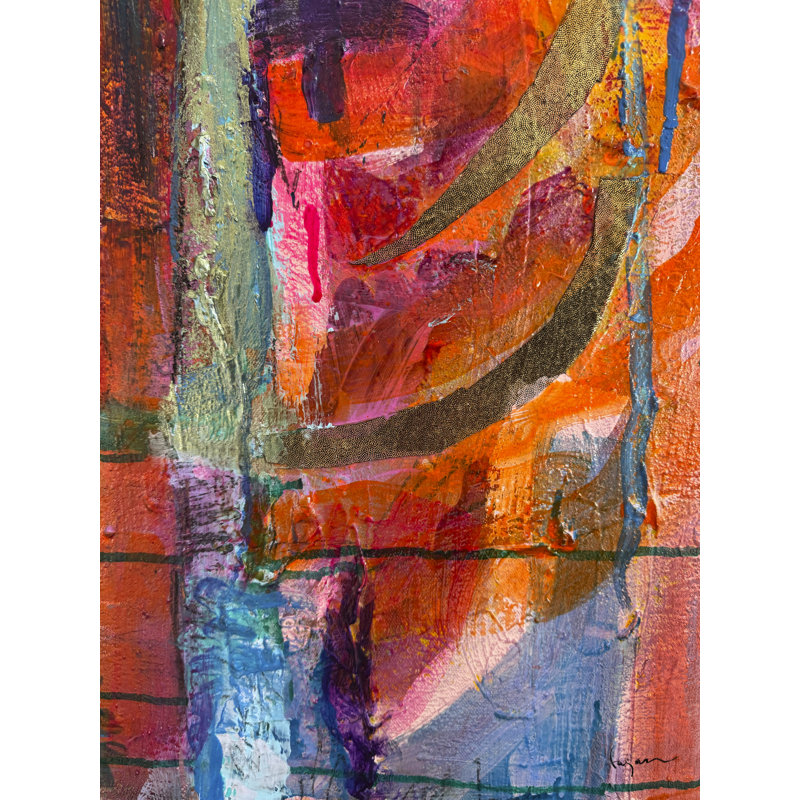 Tawain Human Geode X by Dorothy Fagan - Wrapped Canvas Print, 46 cm H x 30 cm W