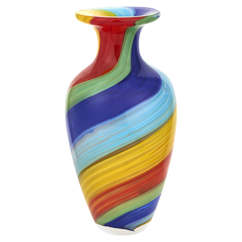 Vase de table 10 "en verre de Murano