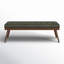Banc en cuir véritable italien Luca-264243372