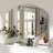 Abhiram Glass Arch Mirror