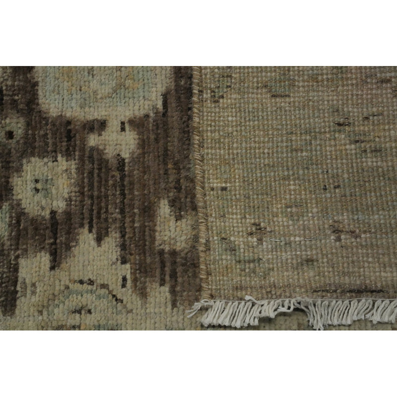 Earth Tone Oushak Vegetable Dye Rug 3x4