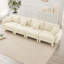 Canapé 4 places avec accoudoirs en forme de coquillage Boucle-777964057-777964070-777964059