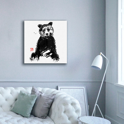 «Union 2» par Pechane, Union Rustic, art mural sur toile, 18 po x 18 po