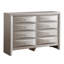 Commode Marilla, champagne argenté-890673156