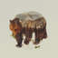 « bear i », impression-22383959-22383956