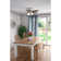 42" Builder Low Profile 5 - Blade Flush Mount Ceiling Fan with Pull Chain and Light Kit Included