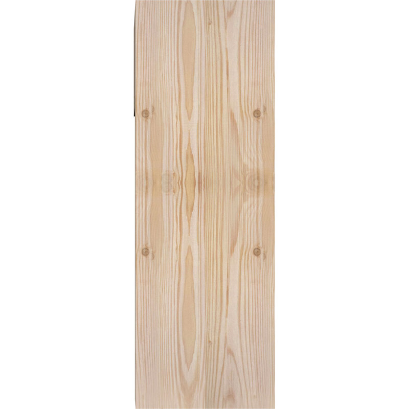Support de bloc olympique avec entretoise décalée, 22 X 18, Sapin Douglas de l 7 1/2 (lisse)