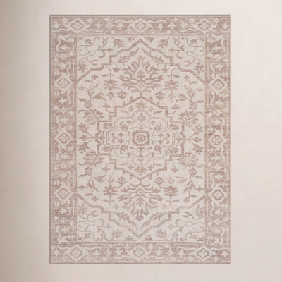 Bellecourt Machine Washable Oriental Rug