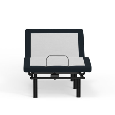 Base de lit simple TG Zero avec massage et lit à hauteur réglable: 3 à 9 po, hauteurs de pieds, hublots