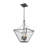 4-Light Lantern Pendant with Clear Glass