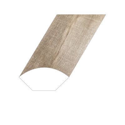 Vinyl 0.6" Thick x 1.1" Wide x 94.5" Length Quarter Round