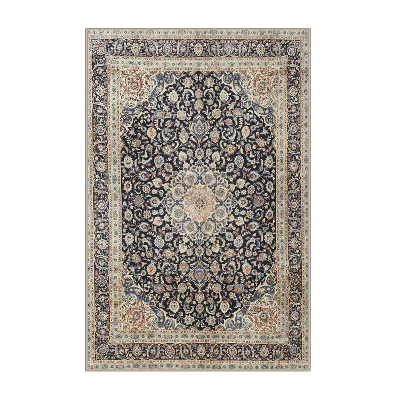 Lynkin Oriental Indoor Rug, Rectangle 4' x 6'