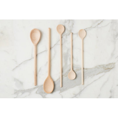 French Cooking Spoon Set - Beechwood