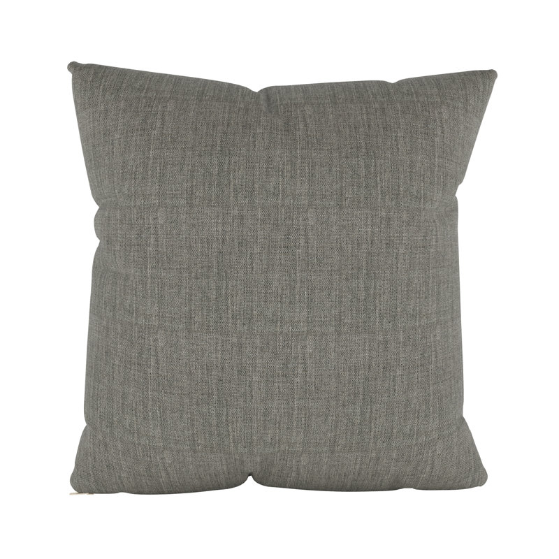Coussin intérieur / extérieur Beleno, Gris/vert