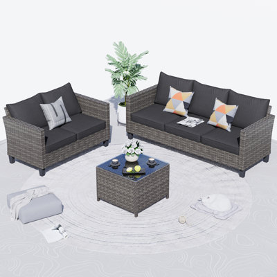 Vandell 5 - Person Outdoor Seating Group with Cushions