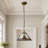 Tiffany-style Stained Glass Pendant Light With E26 Socket