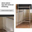 MDF Stainless Steel Writing Desk