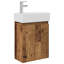 Single Bathroom Vanity with Ceramic Basin-1345671173