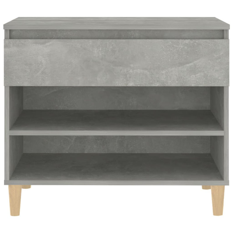 6 Pair Shoe Rack, Grey