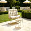 Chaise double en rotin PE de qualité supérieure avec structure en métal - Confort et durabilité ultimes pour votre patio