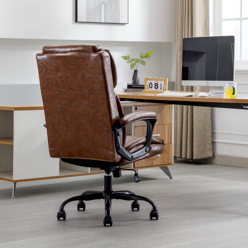 Fauteuil de direction ergonomique Cyrelle 350LB, Brun