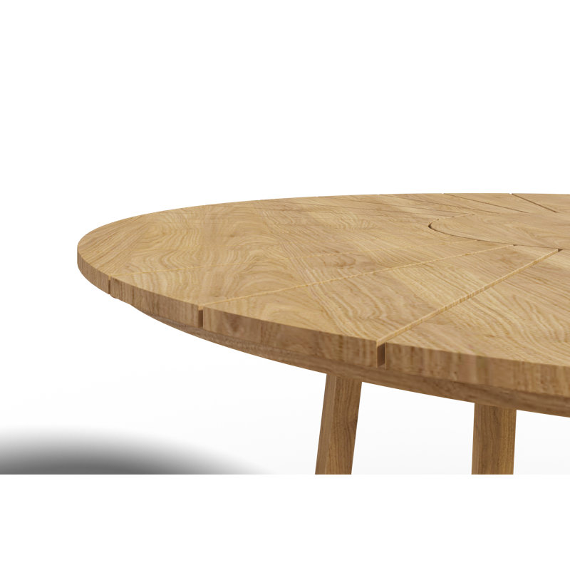 Outdoor Round Teak Dining Table
