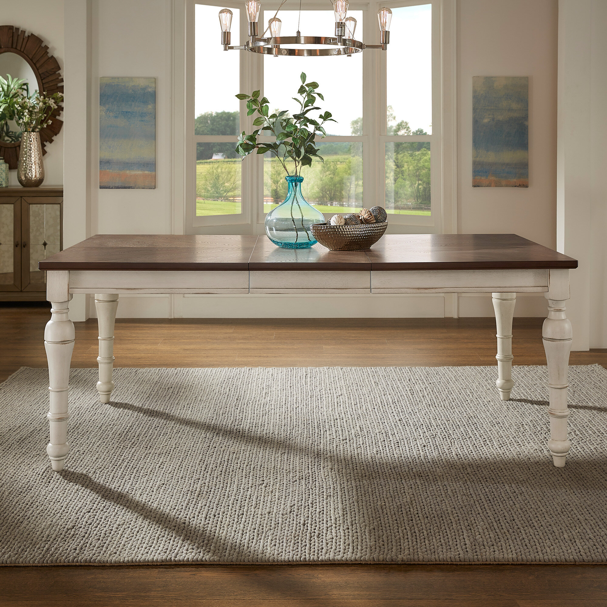 Laurel Foundry Modern Farmhouse® Harry Extendable Dining Table ...