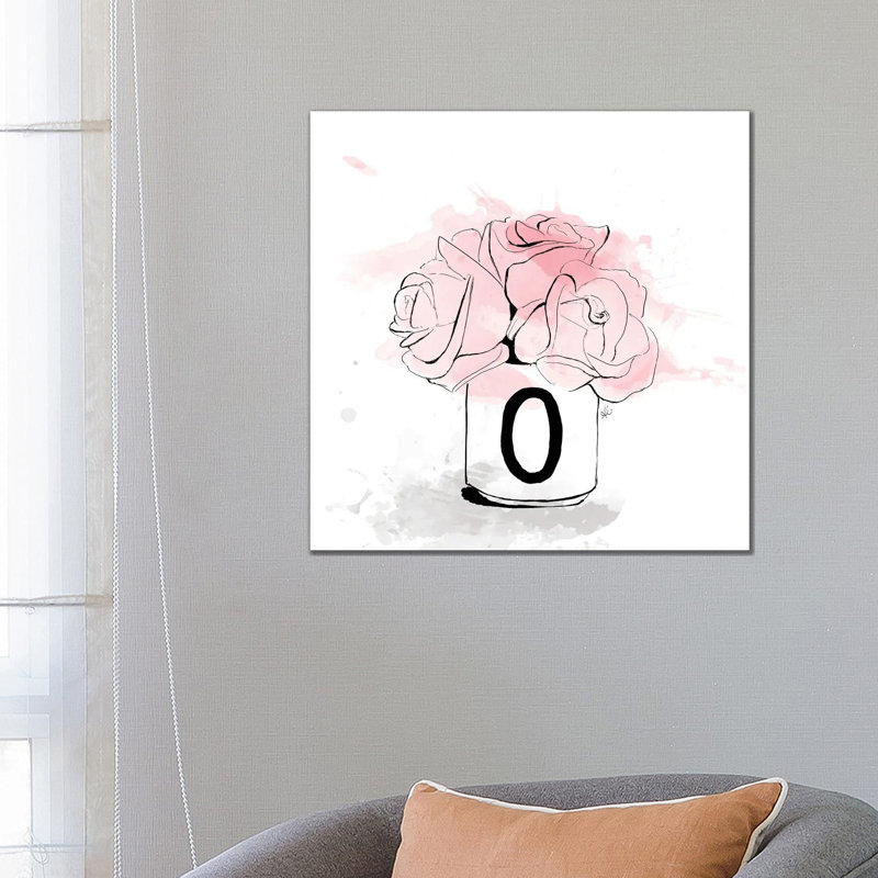 O Bouquet by Alison Petrie - Wrapped Canvas Print, 66.04cm H x 66.04cm W x 1.905cm D