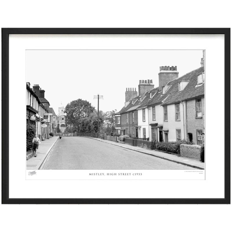 Mistley, High Street C1955 by Francis Frith - Single Picture Frame Print, 60cm H x 80cm W x 2.3cm D