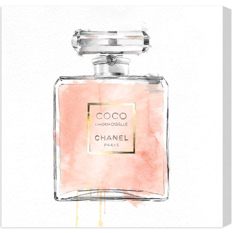 Mademoiselle - Impression sur toile, H 50 po x l 50 po, Toile tendue