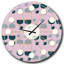 Horloge murale rétro Mid-Century-40747548